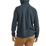 Howler Bros 01. MENS APPAREL - MENS HOODIES|SWEATERS - MENS PO HOODY Men's Palo Duro Grid Fleece Hoodie NAVAL BLUE