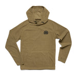 Howler Bros 01. MENS APPAREL - MENS HOODIES|SWEATERS - MENS PO HOODY Men's Palo Duro Grid Fleece Hoodie MOUNTAIN GRID | FATIGUE