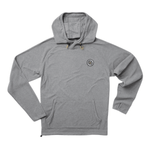 Howler Bros 01. MENS APPAREL - MENS HOODIES|SWEATERS - MENS PO HOODY Men's Palo Duro Grid Fleece Hoodie DEEP GREY HEATHER