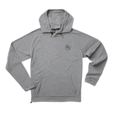 Howler Bros 01. MENS APPAREL - MENS HOODIES|SWEATERS - MENS PO HOODY Men's Palo Duro Grid Fleece Hoodie DEEP GREY HEATHER