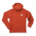 Howler Bros 01. MENS APPAREL - MENS HOODIES|SWEATERS - MENS PO HOODY Men's Palo Duro Grid Fleece Hoodie CINNAMON