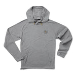 Howler Bros 01. MENS APPAREL - MENS HOODIES|SWEATERS - MENS PO HOODY Men's Palo Duro Grid Fleece Hoodie DEEP GREY HEATHER