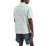 Howler Bros 01. MENS APPAREL - MENS SS SHIRTS - MENS SS POLO Men's Plusherman Terry Polo LEAFY IDOLS | MINTY