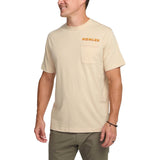 Howler Bros 01. MENS APPAREL - MENS T-SHIRTS - MENS T-SHIRT SS Men's Pocket T-Shirt OSPREY PREY | SAND HEATHER