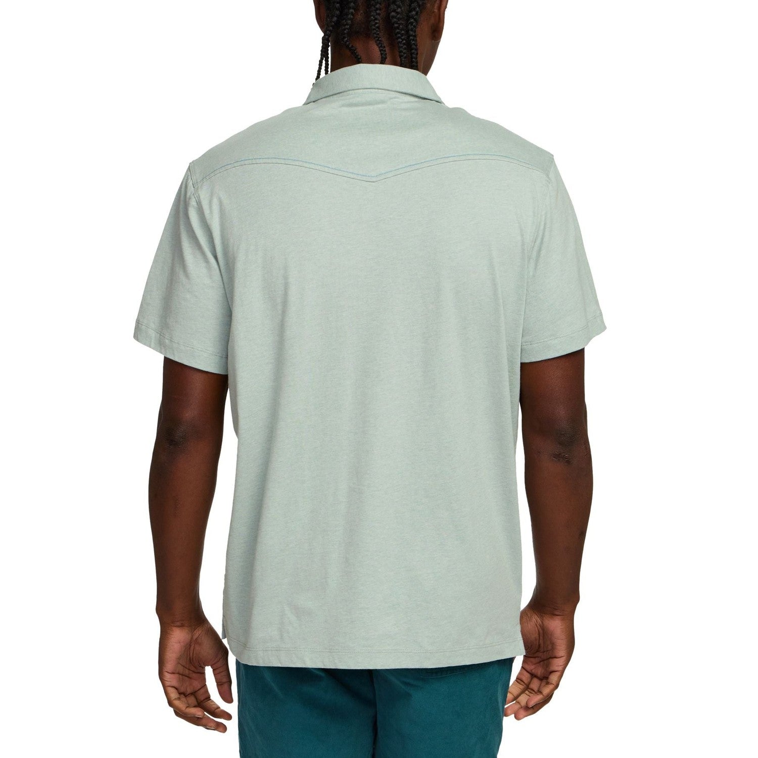 Howler Bros 01. MENS APPAREL - MENS SS SHIRTS - MENS SS POLO Men's Ranchero Polo SEAFOAM