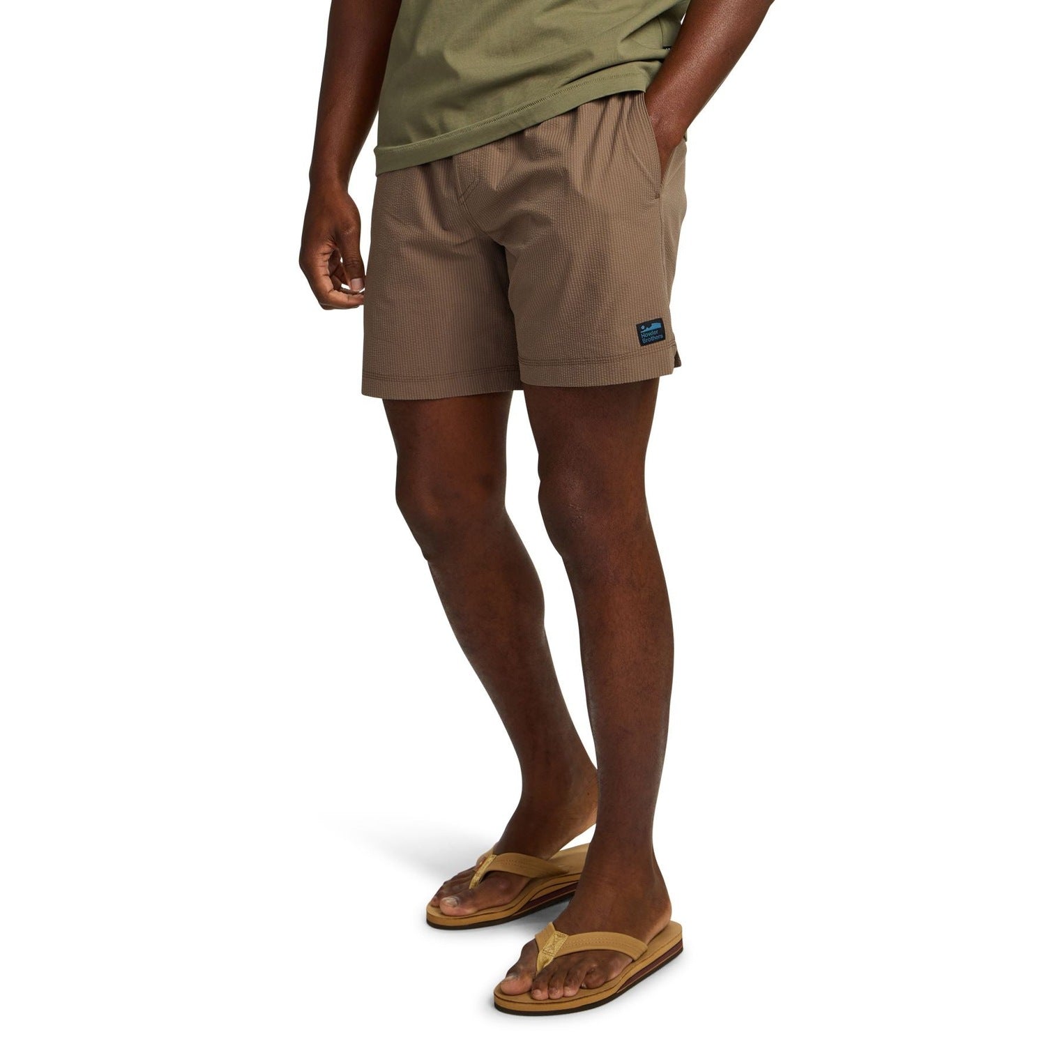 Howler Bros 01. MENS APPAREL - MENS SHORTS - MENS SHORTS ACTIVE Men's Salado Shorts SEERSUCKER | MOREL