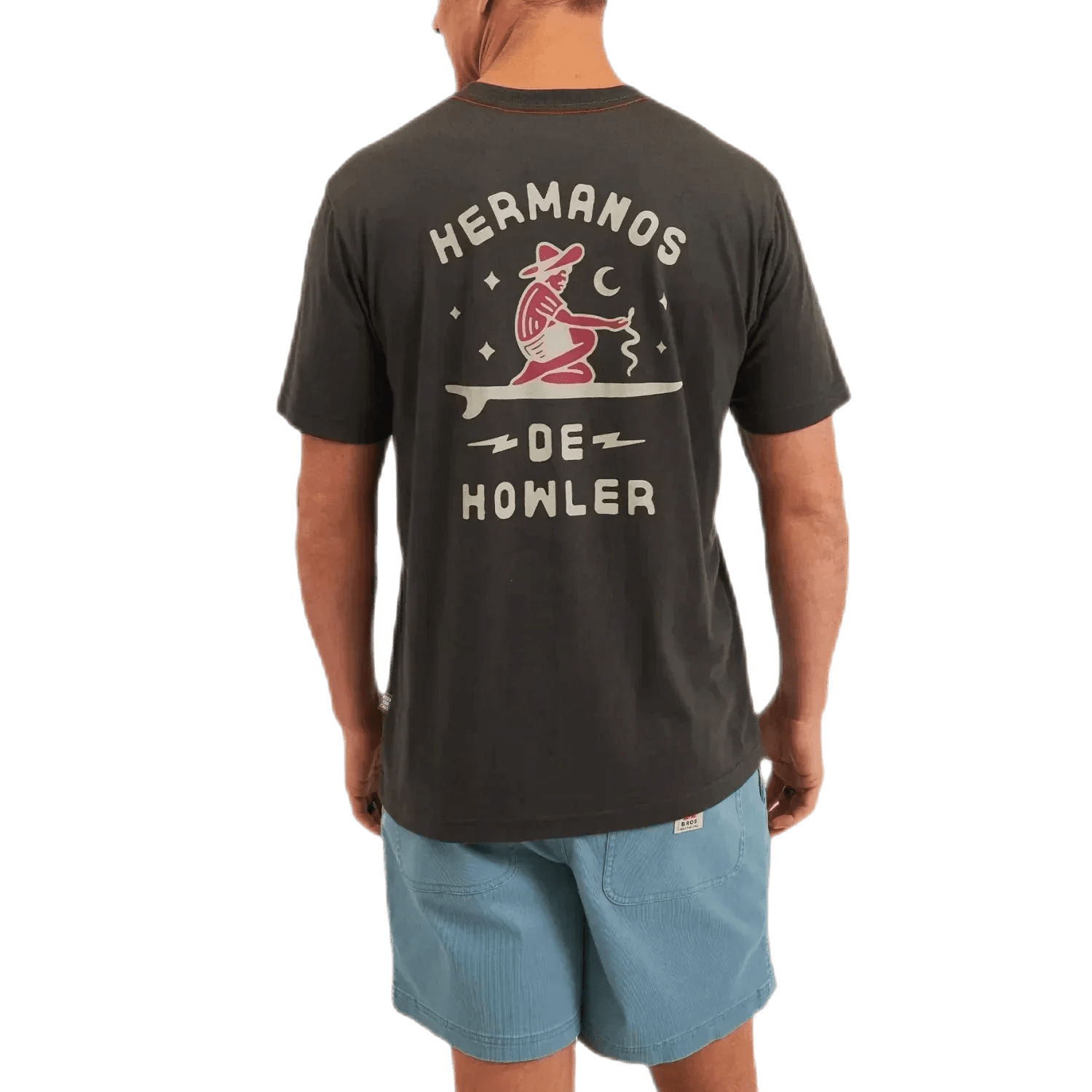 Howler Bros 01. MENS APPAREL - MENS T-SHIRTS - MENS T-SHIRT SS Men's Select Tee PELICAN BADGE | KEY LARGO