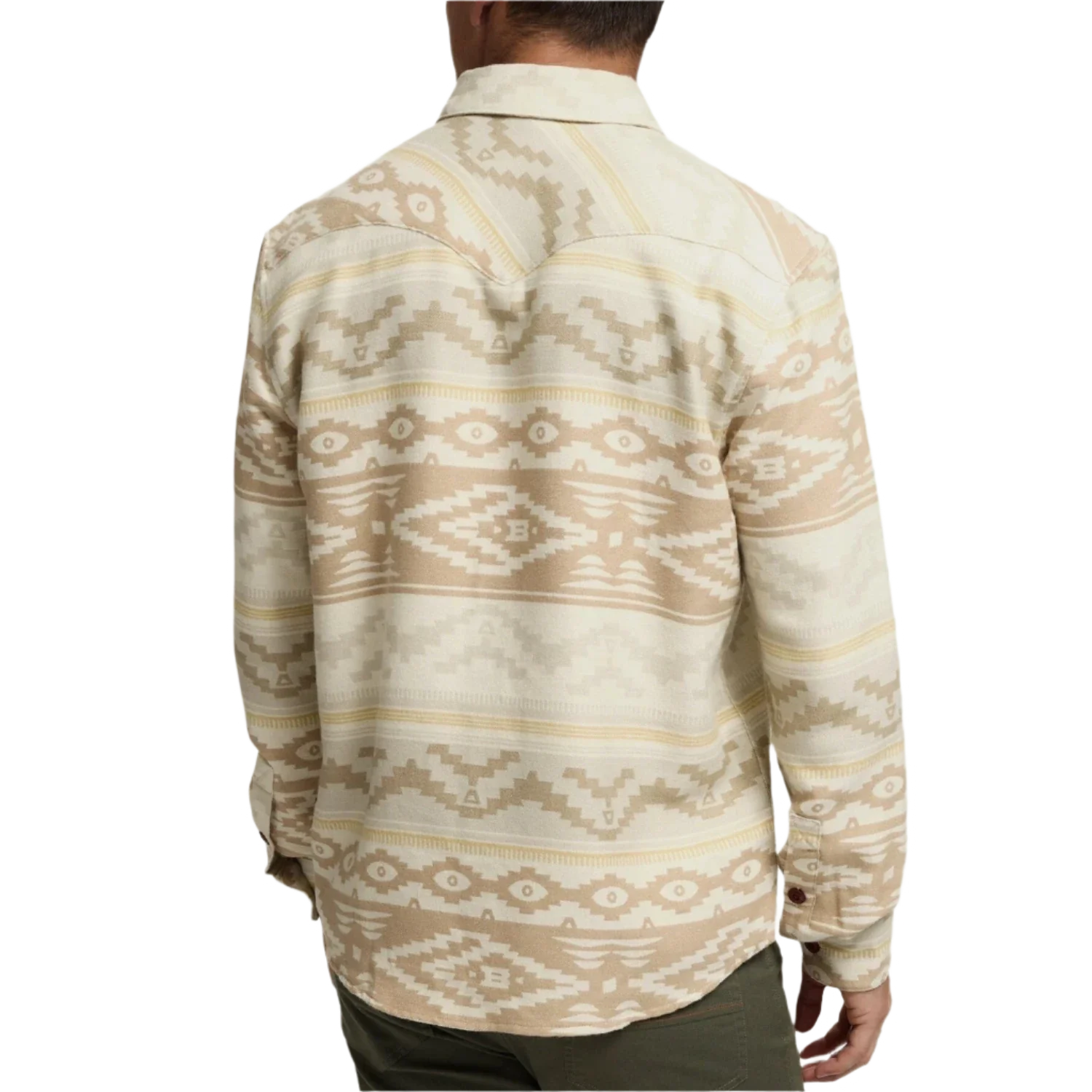 Howler Bros 01. MENS APPAREL - MENS LS SHIRTS - MENS LS BUTTON UP Men's Sheridan Long Sleeve TERRANOVA | BONE