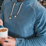 Howler Bros 01. MENS APPAREL - MENS HOODIES|SWEATERS - MENS PO HOODY Men's Terry Cloth Hoodie BLUE MIRAGE