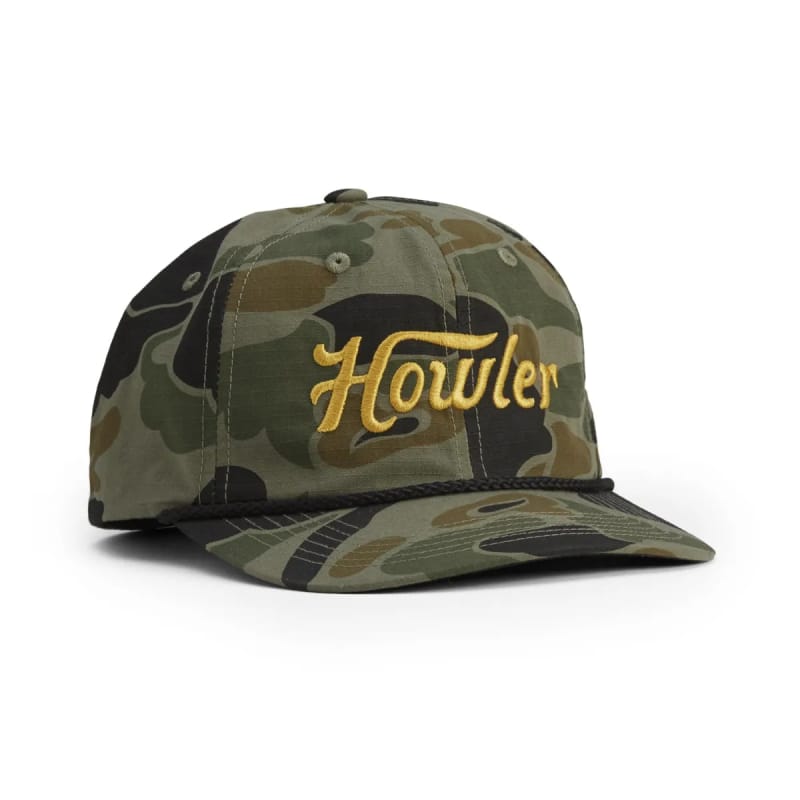 Howler Bros 20. HATS_GLOVES_SCARVES - HATS Men's Unstructured Snapback Hat HOWLER SCRIPT | CAMO