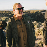 Howler Bros 01. MENS APPAREL - MENS JACKETS - MENS JACKETS INSULATED Men's Voltage Quilted Jacket OLIVE