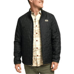 Howler Bros 01. MENS APPAREL - MENS JACKETS - MENS JACKETS INSULATED Men's Voltage Quilted Jacket BLACK