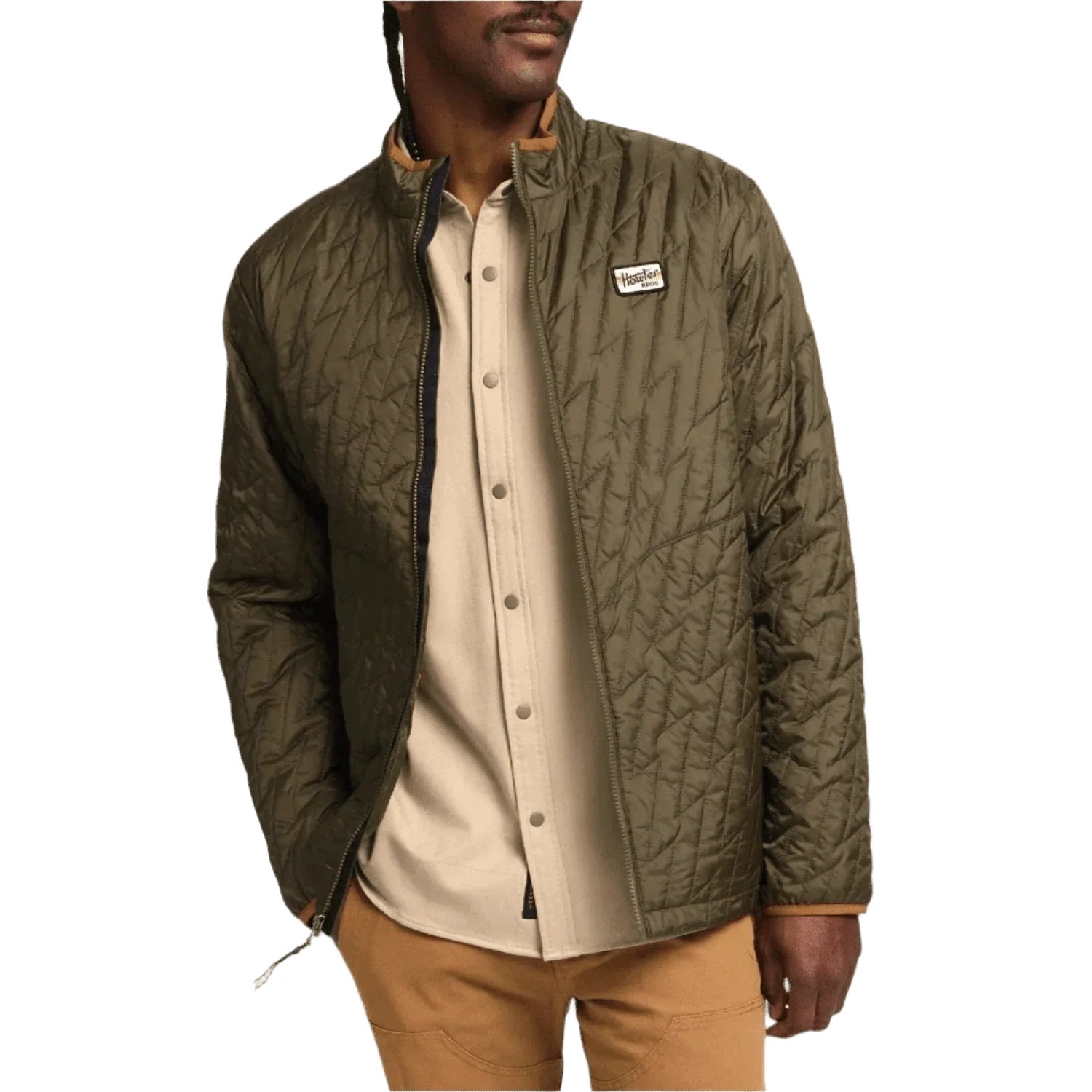 Howler Bros 01. MENS APPAREL - MENS JACKETS - MENS JACKETS INSULATED Men's Voltage Quilted Jacket BLACK