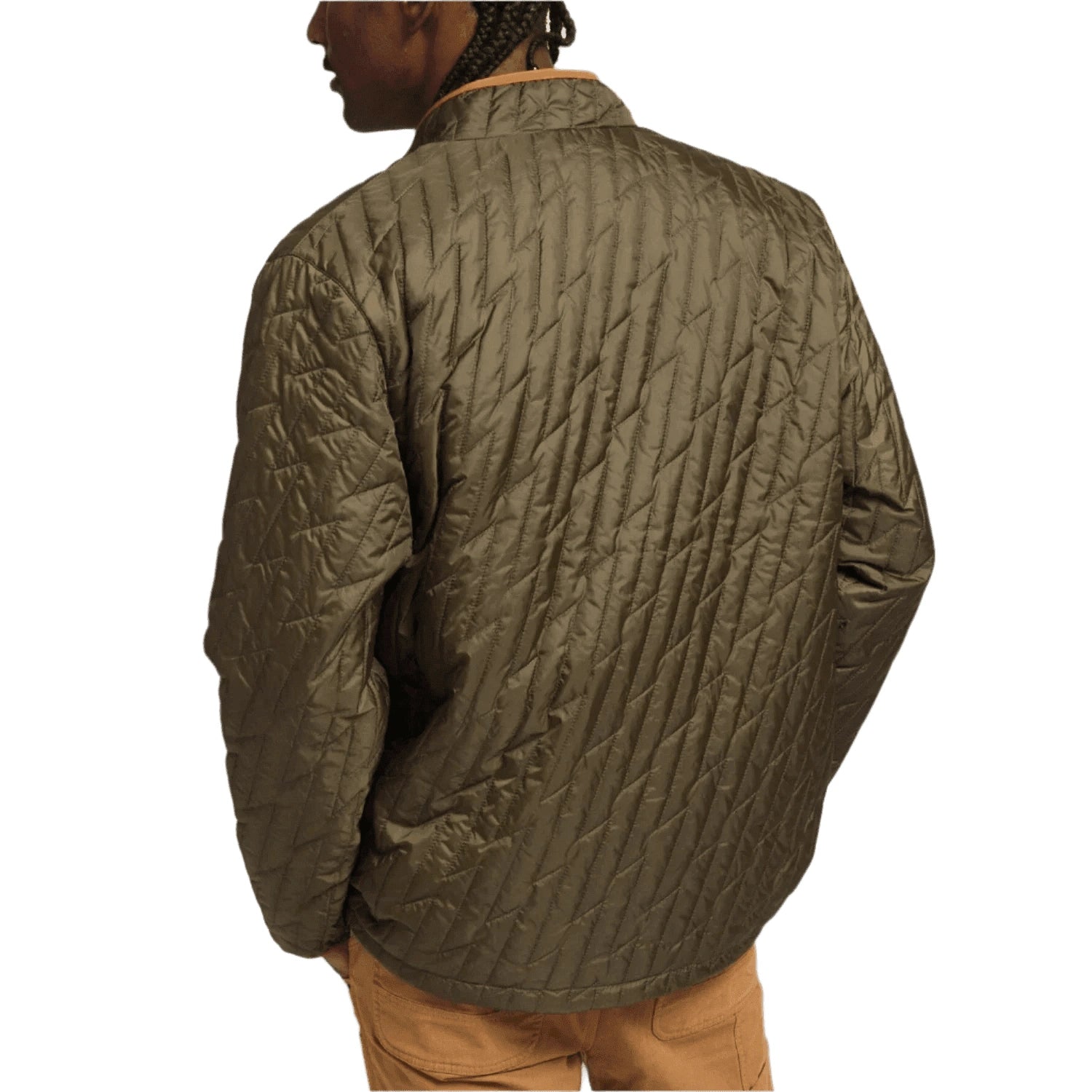 Howler Bros 01. MENS APPAREL - MENS JACKETS - MENS JACKETS INSULATED Men's Voltage Quilted Jacket OLIVE