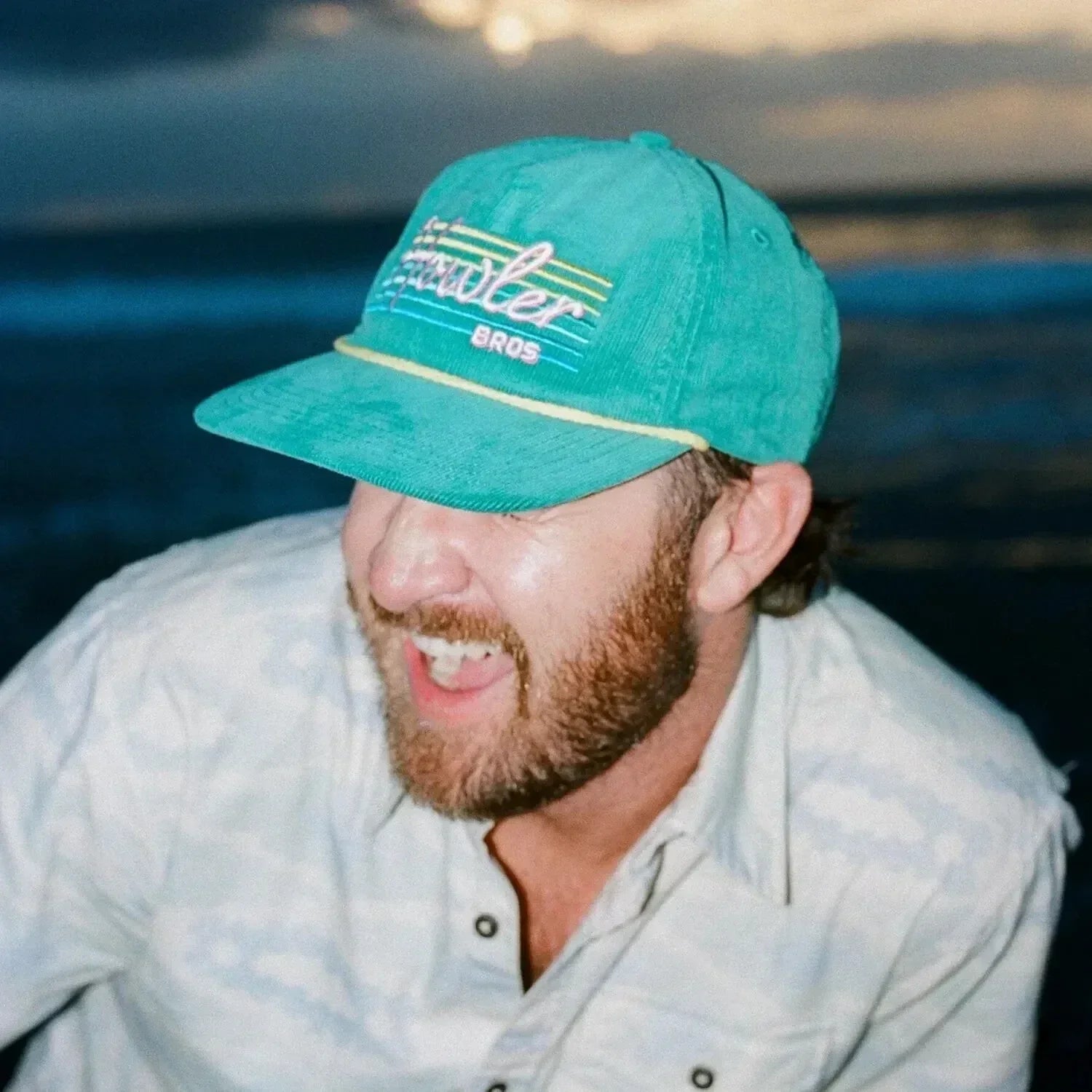 Howler Bros 11. HATS - HATS BILLED - HATS BILLED Unstructured Snapback Hat HOWLER BEACH CLUB | TEAL CORDUROY OS