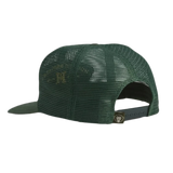 Howler Bros 11. HATS - HATS BILLED - HATS BILLED Unstructured Snapback Hat HOWLER FEEDSTORE | PINE GREEN MESH