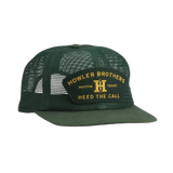 Howler Bros 11. HATS - HATS BILLED - HATS BILLED Unstructured Snapback Hat HOWLER FEEDSTORE | PINE GREEN MESH