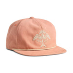 Howler Bros 11. HATS - HATS BILLED - HATS BILLED Unstructured Snapback Hat FRESH CATCH | DUSTY PINK One Size Adjustable