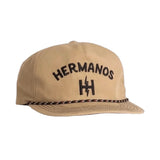 Howler Bros 11. HATS - HATS BILLED - HATS BILLED Unstructured Snapback Hat HERMANOS | KHAKI (CORE) One Size Adjustable