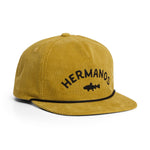Howler Bros 11. HATS - HATS BILLED - HATS BILLED Unstructured Snapback Hat HERMANOS | OLD GOLD CORDUROY OS