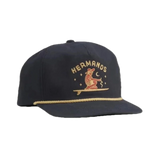 Howler Bros 11. HATS - HATS BILLED - HATS BILLED Unstructured Snapback Hat OCEAN OFFERINGS: NAVY TWILL