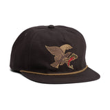 Howler Bros 11. HATS - HATS BILLED - HATS BILLED Unstructured Snapback Hat OSPREY PREY | BLACK TWILL OS