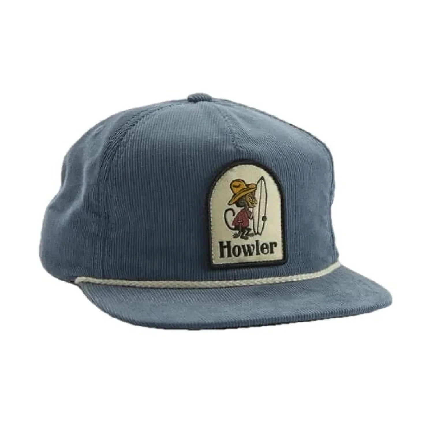 Howler Bros 20. HATS_GLOVES_SCARVES - HATS Unstructured Snapback Hats EL MONITO SURFS | BLUE One Size