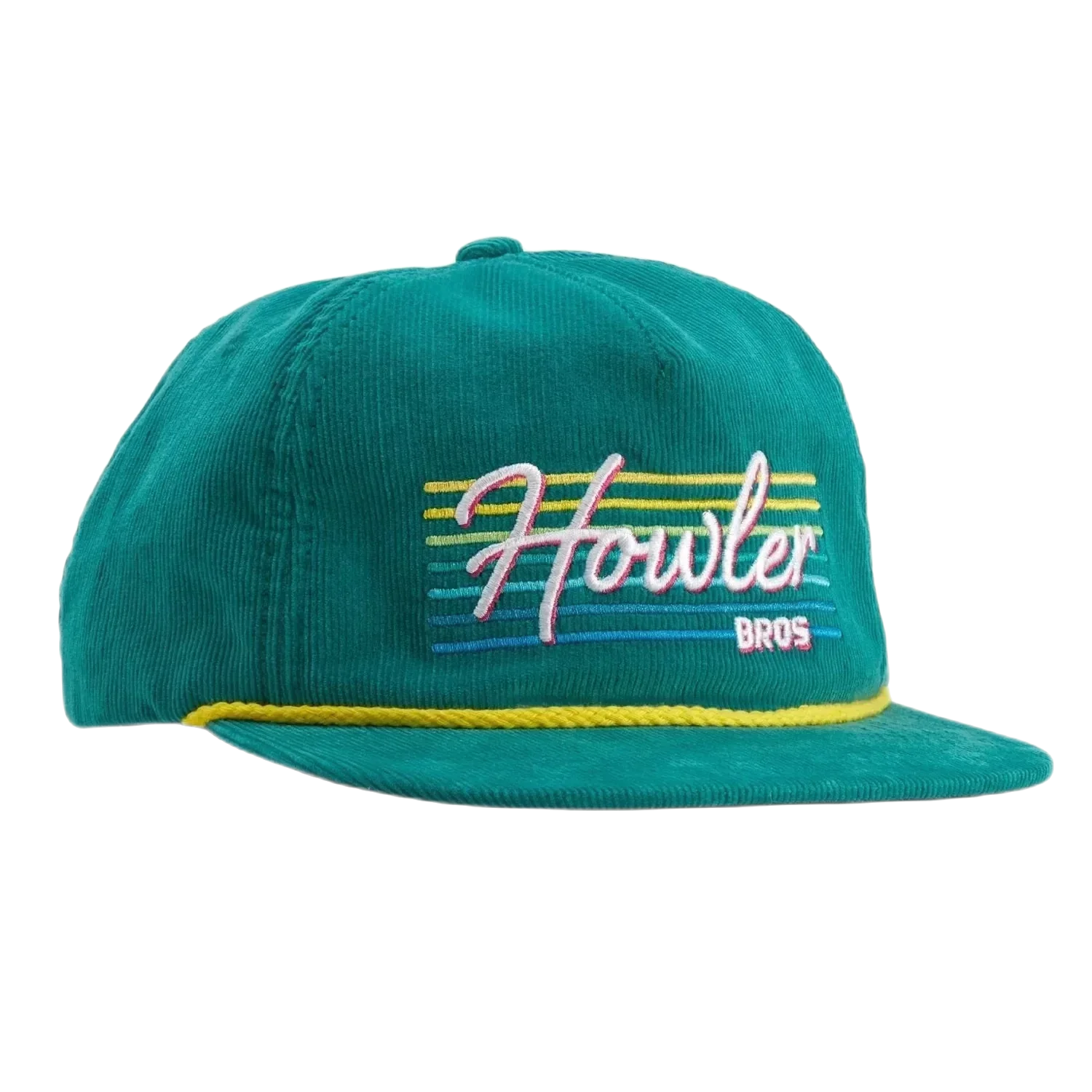 Howler Bros 20. HATS_GLOVES_SCARVES - HATS Unstructured Snapback Hats HOWLER BEACH CLUB | TEAL CORDUROY OS