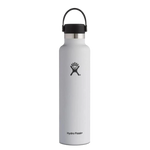 Hydro Flask 08. DRINKWARE - WATER BOTTLES - WATER BOTTLES 24 oz Standard Mouth WHITE