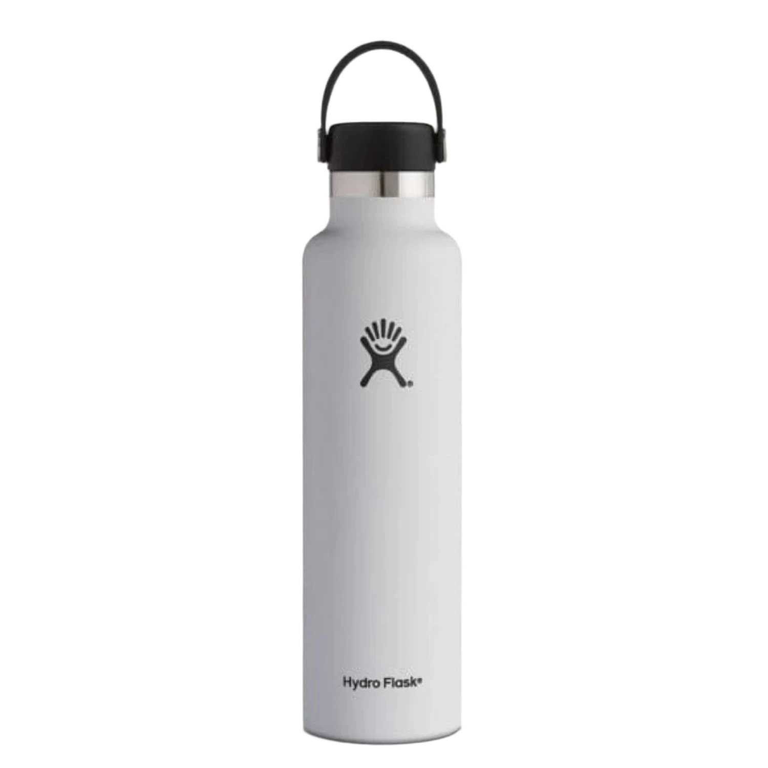 Hydro Flask 08. DRINKWARE - WATER BOTTLES - WATER BOTTLES 24 oz Standard Mouth WHITE