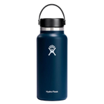 Hydro Flask 08. DRINKWARE - WATER BOTTLES - WATER BOTTLES 32 oz Wide Mouth 2.0 with Flex Cap INDIGO