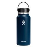 Hydro Flask 08. DRINKWARE - WATER BOTTLES - WATER BOTTLES 32 oz Wide Mouth 2.0 with Flex Cap INDIGO