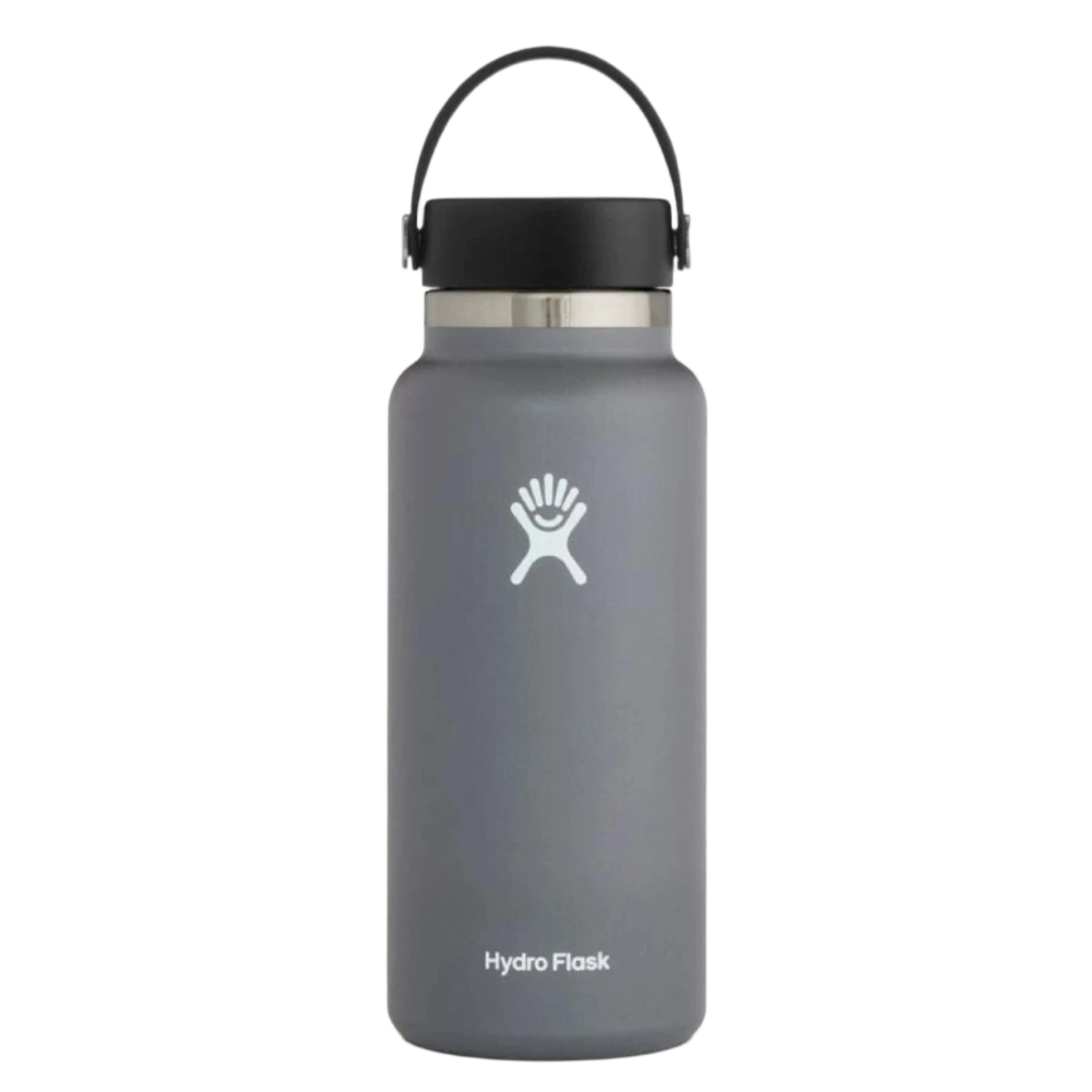 Hydro Flask 08. DRINKWARE - WATER BOTTLES - WATER BOTTLES 32 oz Wide Mouth 2.0 with Flex Cap STONE