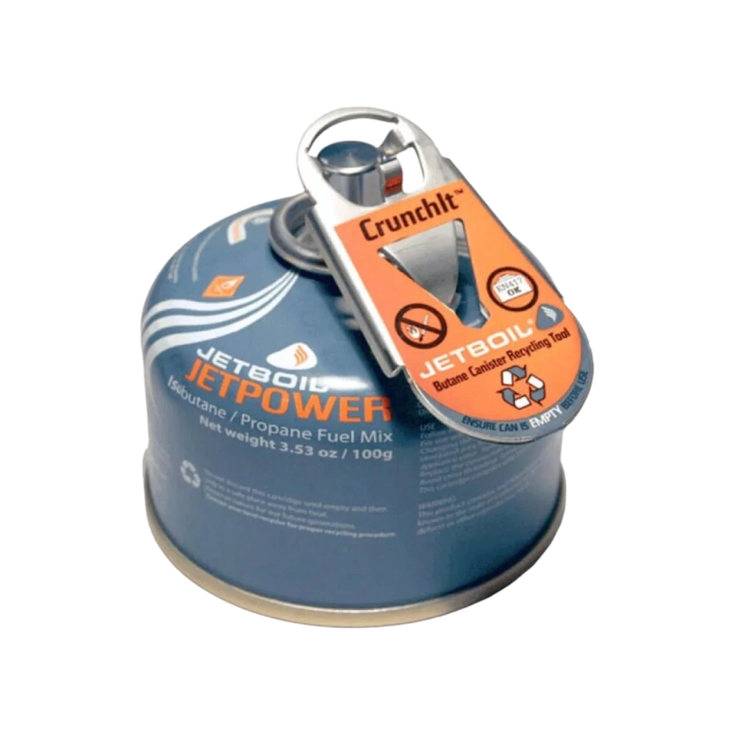 Jetboil 12. HARDGOODS - CAMP|HIKE|TRAVEL - STOVES CrunchIt Fuel Canister Recycling Tool