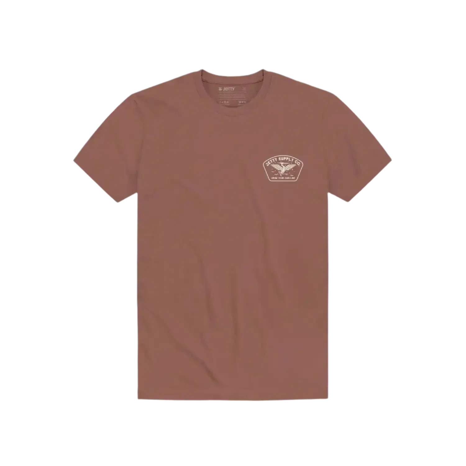 Jetty 01. MENS APPAREL - MENS T-SHIRTS - MENS T-SHIRT SS Men's Heron Tee BROWN