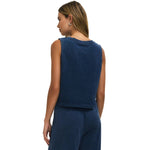Z Supply 02. WOMENS APPAREL - WOMENS SS SHIRTS - WOMENS TANK CASUAL Women's Sloane V-Neck Denim Tank IND INDIGO