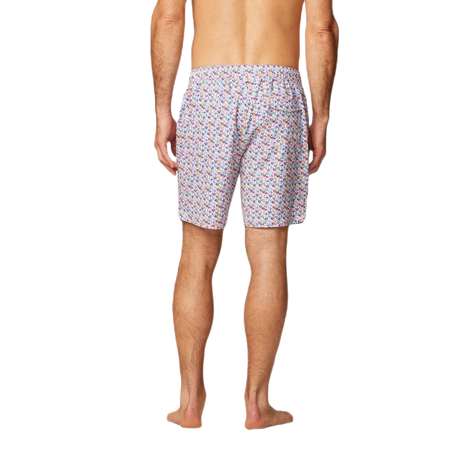 johnnie-O 01. MENS APPAREL - MENS SHORTS - MENS SHORTS SWIM Belfaire Half Elastic 7" Surf Shorts BAHAMA MAMA