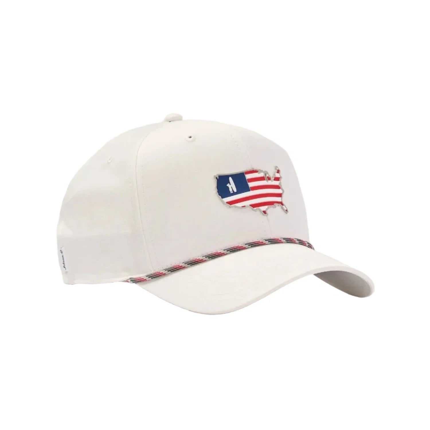 Flagler Logo Rope Hat johnnie-O - WHITE / OS