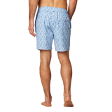 johnnie-O 01. MENS APPAREL - MENS SHORTS - MENS SHORTS SWIM Galley Half Elastic 7" Surf Shorts GULF BLUE