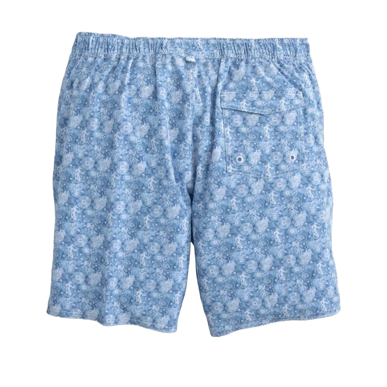 johnnie-O 01. MENS APPAREL - MENS SHORTS - MENS SHORTS SWIM Galley Half Elastic 7" Surf Shorts GULF BLUE