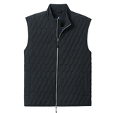 johnnie-O 01. MENS APPAREL - MENS VEST - MENS VEST CASUAL Men's Belfry Quilted Puffer Vest BLACK