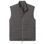 johnnie-O 01. MENS APPAREL - MENS VEST - MENS VEST CASUAL Men's Belfry Quilted Puffer Vest DARK GRAY