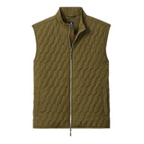 johnnie-O 01. MENS APPAREL - MENS VEST - MENS VEST CASUAL Men's Belfry Quilted Puffer Vest MANGROVE