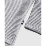 johnnie-O 01. MENS APPAREL - MENS HOODIES|SWEATERS - MENS PO Q ZIP Men's Benjy Heathered Henley Pullover SEAL