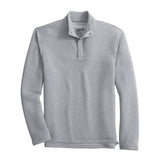 johnnie-O 01. MENS APPAREL - MENS HOODIES|SWEATERS - MENS PO Q ZIP Men's Benjy Heathered Henley Pullover SEAL