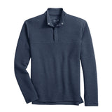 johnnie-O 01. MENS APPAREL - MENS HOODIES|SWEATERS - MENS PO Q ZIP Men's Benjy Heathered Henley Pullover NAVY