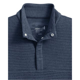 johnnie-O 01. MENS APPAREL - MENS HOODIES|SWEATERS - MENS PO Q ZIP Men's Benjy Heathered Henley Pullover NAVY