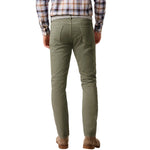 johnnie-O 01. MENS APPAREL - MENS PANTS - MENS PANTS CASUAL Men's Carmel Sateen 5-Pocket Pants AGAVE GREEN
