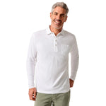 johnnie-O 01. MENS APPAREL - MENS LS SHIRTS - MENS LS CASUAL Men's Coastal Wash Long-Sleeve WHITE