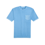 johnnie-O 01. MENS APPAREL - MENS T-SHIRTS - MENS T-SHIRT SS Men's Dale 2.0 Pocket T-Shirt MALIBLU